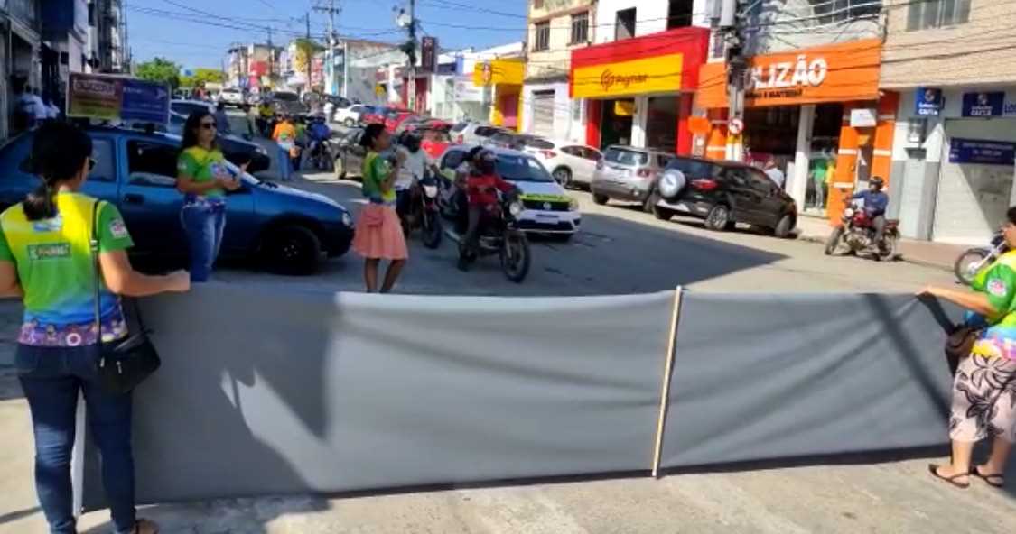 Camacã: Secretaria de Assistência Social realiza PIT STOP no centro da cidade